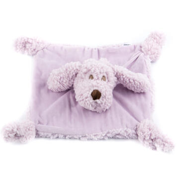Игрушка AROMADOG Calm "Собачка-плед" с пищалкой, для собак, сиреневый, 28см
