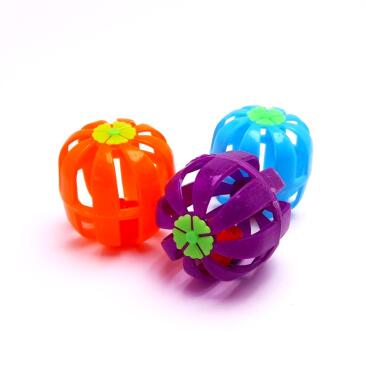 Игрушка "Мяч-погремушка Эллипс" для кошек 4см