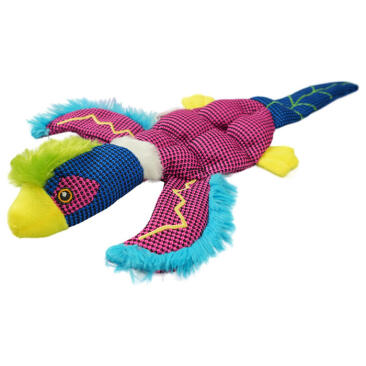 Игрушка Mr.Kranch Какаду плюшевая для собак Фиолетовая, 38см