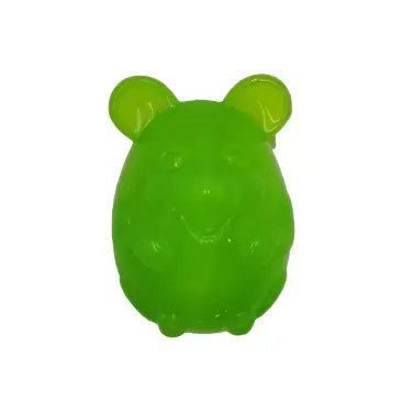 Игрушка Petpark для собак Ежик с пищалкой 8см зеленый