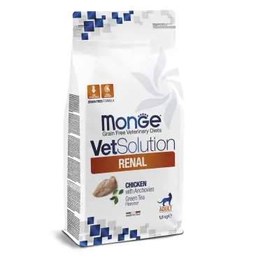 1,5кг Корм Monge VetSolution Cat Renal Ветеринарная диета для кошек с заболеваниями почек