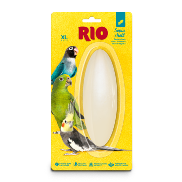 Кость сепии RIO для декоративных птиц, размер XL