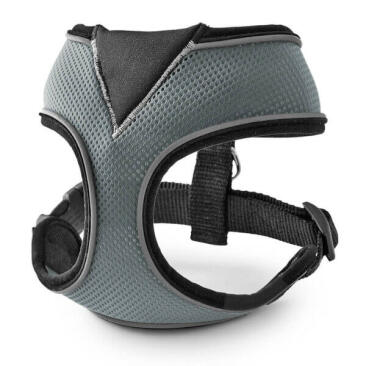 Шлея Freezack Soft Soi B XXS Серая, 20*9*10см