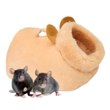 Дом-норка LOORI для грызунов Бежевый, 17*14см