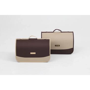 Сумка-переноска LOORI "АКВАРЕЛЬ" Бежевая, 46*28*29