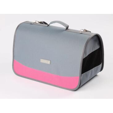 Сумка-переноска LOORI "Акварель" Розовая, 46*28*29см