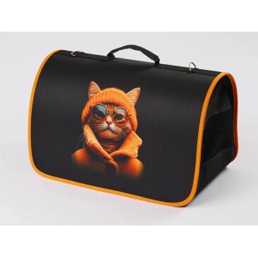 Сумка-переноска LOORI "like cat", 46*28*29см