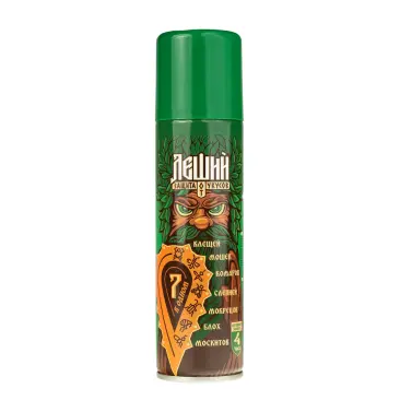 Репеллент "Комплексная защита от кровососущих насекомых и клещей 7в1" (Леший) 150мл