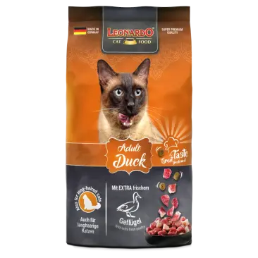 Корм в развес Leonardo Adult Duck для взрослых кошек с Уткой, 1 кг