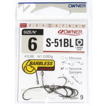 Крючки Owner S-51BL №06