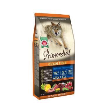 Корм в развес Primordial Dog Adult Tuna & Lamb беззерновой для взрослых собак всех пород с Тунцом и ягненком, 1кг