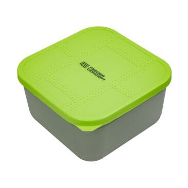 Коробка для прикормки с вентилируемой крышкой и лотком Feeder Concept BAIT BOX 170*170*95мм