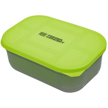 Коробка для прикормки с вентилируемой крышкой и лотком Feeder Concept BAIT BOX 170*115*65мм