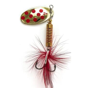 Блесна вращающаяся Lucky John SPIN X ROUND 04 GR, 11г