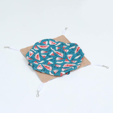 Гамак LOORI "Арбузики" для грызунов, 23*23см