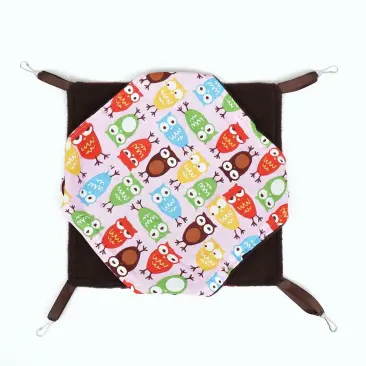 Гамак LOORI "Совы" для грызунов, 23*23см