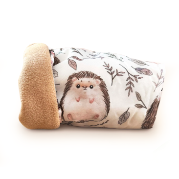 Конверт LOORI "Ёжики" для сна грызунов, 26*22 46см