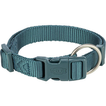 Ошейник Trixie Premium Collar для собак XS-S, 22-35см/10мм, Петроль