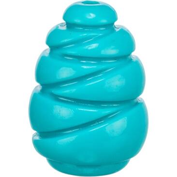 Игрушка Trixie для собак "Сверхпрочный мяч" Петроль, 7,3/5,1см