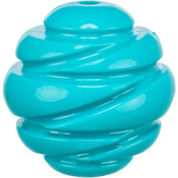 Игрушка Trixie для собак "Сверхпрочный мяч" Петроль, 6см