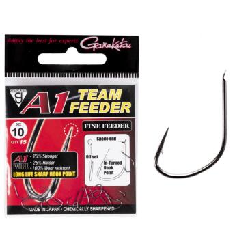 Крючки Gamakatsu A1 TEAM FEEDER HOOKS FINE FEEDER №10
