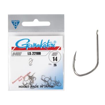 Крючки Gamakatsu HOOKS BRONZE LS-2210B №14, 25шт