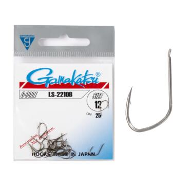 Крючки Gamakatsu HOOKS BRONZE LS-2210B №12, 25шт