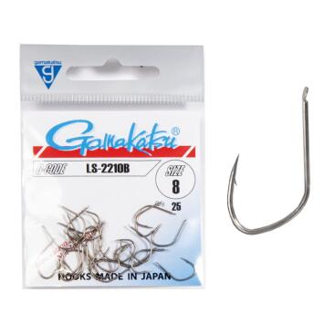 Крючки Gamakatsu HOOKS BRONZE LS-2210B №8, 25шт