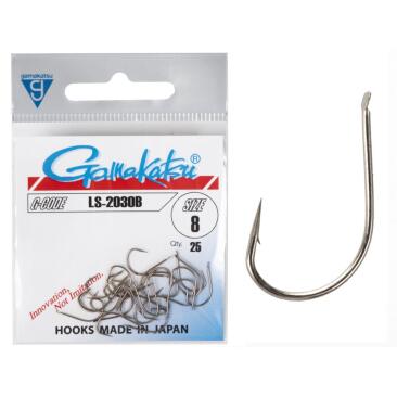 Крючки Gamakatsu HOOKS BRONZE LS-2030B №8, 25шт