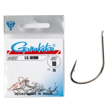 Крючки Gamakatsu HOOKS BRONZE LS-1810B №10, 25шт