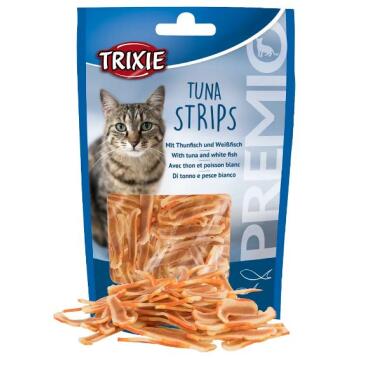 20г Лакомство Trixie PREMIO для кошек ломтики из Тунца без глютена и сахара