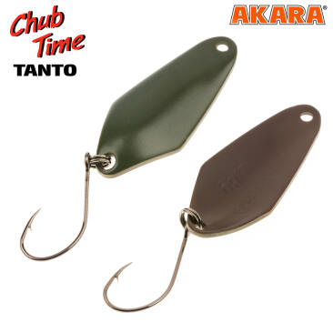 Блесна колеблющаяся Akara Chub Time Tanto 30 2,8г №11