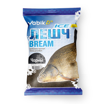 Прикормка Vabik ICE Лещ Зимняя Черная 750гр