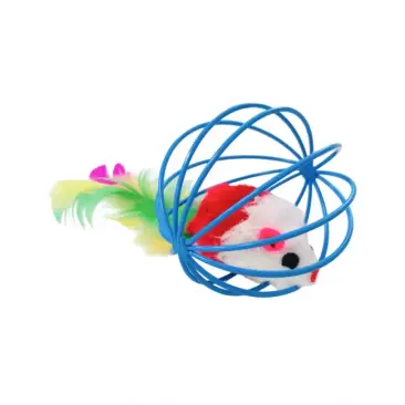 Игрушка Red Bow для кошек "Мышка в шарике", 6см
