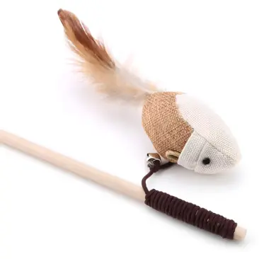 Игрушка Red Bow для кошек "Дразнилка с мышкой", 8*40см