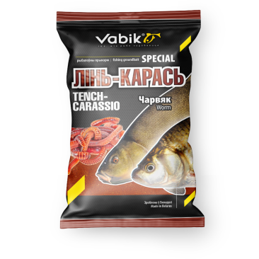 Прикормка VABIK SPECIAL Линь-Карась Червь 1кг