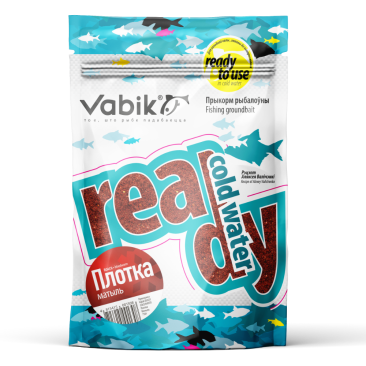 Прикормка Vabik Ready Cold Water Плотва Мотыль 750гр
