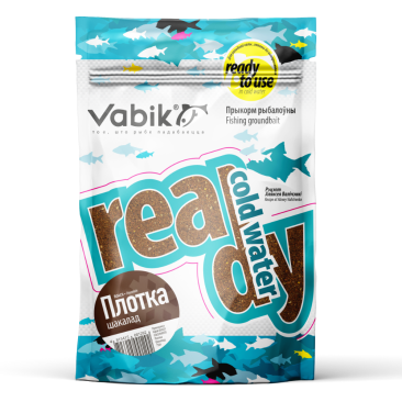 Прикормка Vabik Ready Cold Water Плотва Шоколад 750гр