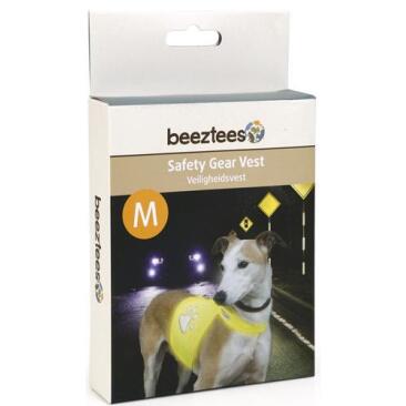 Жилет Beeztees для собак светоотражающий Жёлтый, М