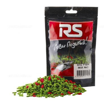 Добавка RUTILUS RS Big fish mix №3, 200г