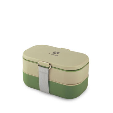 Ланч-бокс Арктика Зелёный/Бежевый, 1350мл