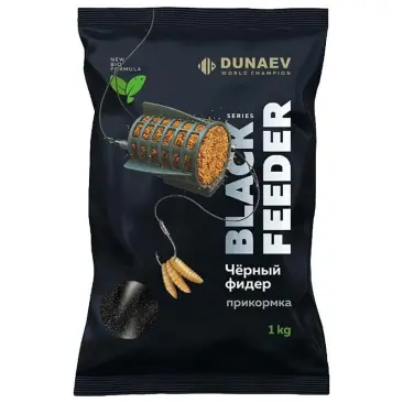 Прикормка DUNAEV BLACK Series 1 кг FEEDER