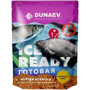 Прикормка "DUNAEV iCE-READY" 0,75кг Лещ
