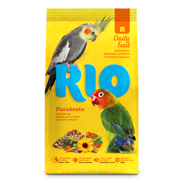 3кг Корм RIO Parakeets для средних попугаев