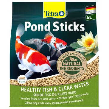 Корм Tetra Pond Sticks для прудовых рыб в палочках, 4л