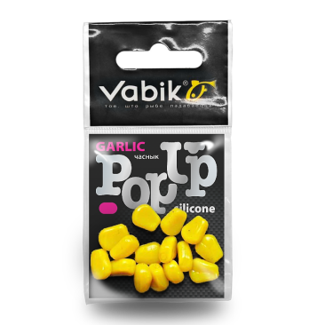 Приманка Vabik SILIСONE-BL POP-UP Кукуруза Чеснок, 4г