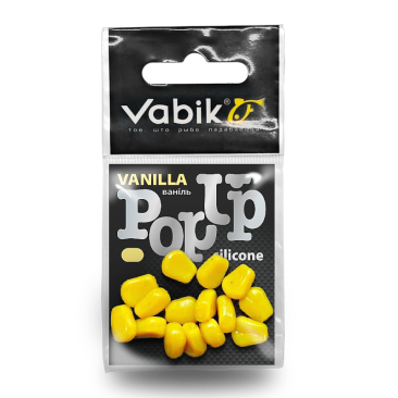Приманка Vabik SILIСONE-BL POP-UP Кукуруза Ваниль, 4г