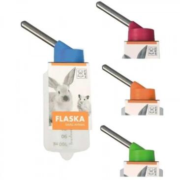 Поилка M-Pets Flaska small animal для грызунов, 100мл