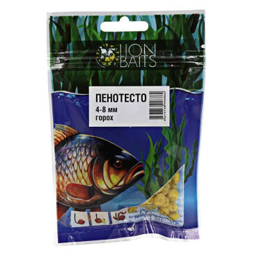 Пенотесто Lion Baits "Горох" 4-8мм 10г
