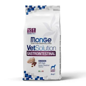 2кг Корм Monge VetSolution Dog Gastrointestinal Ветеринарная диета для собак с заболеваниями ЖКТ